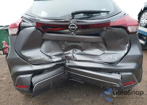 2022 Nissan Kicks Sv Xtronic Cvt from USA, damaged, VIN 3N1CP5CV9NL496118